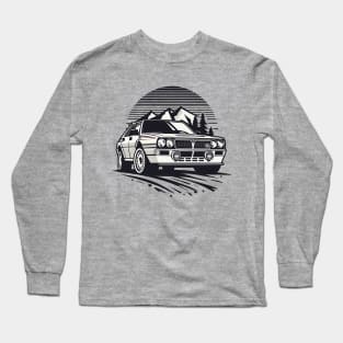 Lancia Delta Integrale Rally Car Long Sleeve T-Shirt